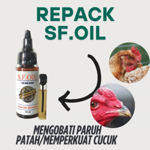 REPACK SF OIL 15 ML - memperkeras cucuk / paruh ayam copot Minyak Untuk Paruh Ayam Produk Untuk Hewan Domba - Lazada