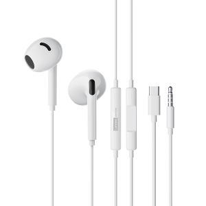 Lenovo | Tai Nghe Có Dây Giảm Ồn Cho Thể Thao Chơi Game Hát Karaoke Loại C