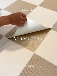 Self-Adhesive Carpet Floor Non-slip Carpet Sticker 30x30cm Square for Home Living Room Bedroom office Decor Modern Style