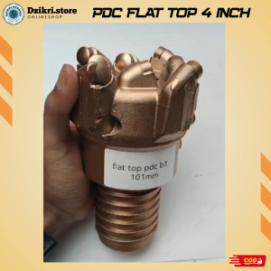 Mata Bor PDC flat top drill bit 101 mm (4 inch) / Mata Bor untuk Batuan Keras dan Lunak / High Quality