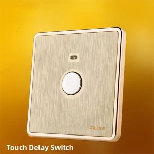 OME | Champagne Gold Drawn Single Switch Panel