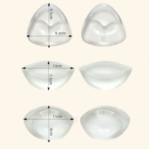 Áo Ngực Silicon Nâng Ngực Cho Đồ Bơi Bikini Áo Ngực Dạng Dán Không Dây Chuyển Đổi Từ a Sang C Áo Ngực Tập Thể Dục Gia Đình