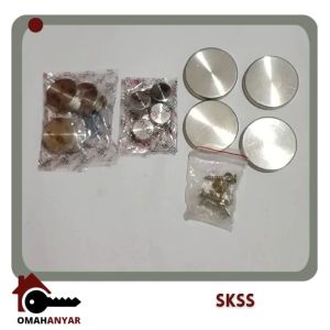 Skrup Kaca Skrup Kayu Tutup Skrup Stainless Steel SKSS 16 19 22 25 30 40 50 mm Huben