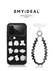 Smyideal | Magnetic Xiaomi 17 Pro Max Phone Case 17 Ultra Unique Design Bear Bread