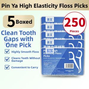 JINHUAN | Fine Portable Disposable Toothpicks Dental Floss Picks