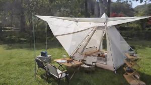 Lều tháp tự bung 2 cửa BSWolf cao cấp- ZL067 (230*320*215cm)