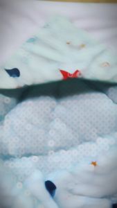 Selimut Topi Bayi/Hoodie Blanket Bayi/Selimut Bayi FREE Tas Mika Shafiyyah.sarban