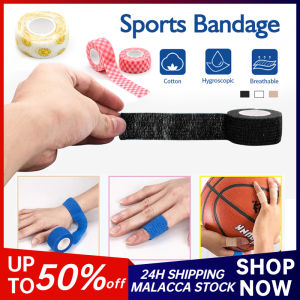 Self-Adhesive Elastic Bandage 3 Colors First Aid Wrap Tape 5cm Disposable Tattoo Self-Adhesive Bandage For Knee Finger Ankle Palm