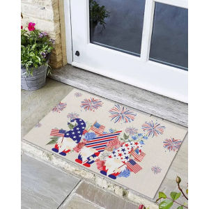 VIKAMA 40x60CM Home Decor Kitchen Balcony Carpet  Christmas Welcome Mat Non-Slip Indoor And Outdoor Entryway Floor Mat