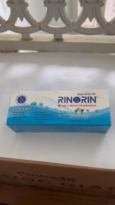 MUỐI RỬA RINORIN (hộp 30 gói) - Dùng để rửa mũi xoang viêm mũi dị ứng viêm xoang sổ mũi nghẹt mũi