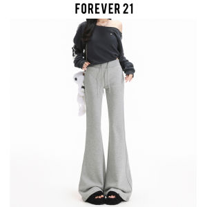 High Waist Yoga Casual Pants Womens Slim Fit Micro Flared Sweatpants Forever 21 Trendy American Grey Casual Trousers