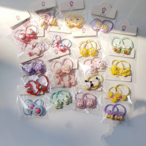 Dây Buộc Tóc Dễ Thương Cho Bé Gái Tiao Tiao Family Không Gây Hại Cho Tóc Dây Buộc Tóc Bán Buôn Cho Bé Gái Phụ Kiện Tóc