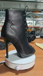 In Stock Jazz Dance Heels 9.5cm & 11cm Platform Salsa Latin Dance Shoes Bachata Stable High Heels Party Dancing Shoes For Ladies
