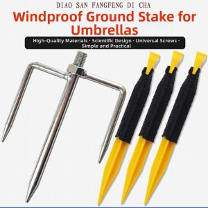 Wind Rope Fixing Heavy Duty Ground Pin