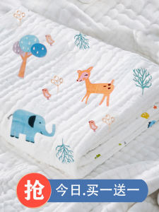 Pure Cotton Baby Bath Towel Swaddle Wrap for Newborn Children Fabric Soft Durable Easy to Wash Ideal for Bath Time