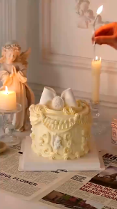 Spiral Plating Gilding Candle Birthday Party Cake Baking Candle Decorations Anniversary