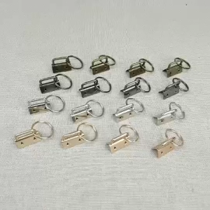 25mm Key Fob Hardware Plier Webbing Tail Clip Wristlets Keychain Clamp Hardware Install Key Chain Ring Wristlet Pliers Wrist