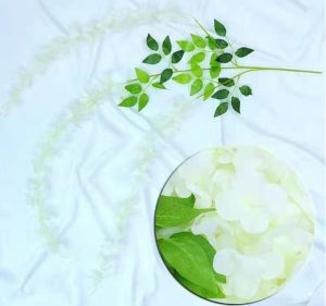 Chùm Hoa Tử Đằng giả loại dài 110cm 3 nhánh dùng trang trí nhà hàng cực đẹp