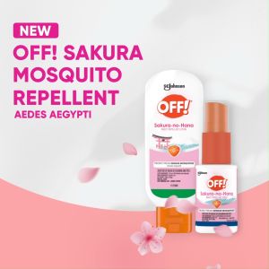 OFF! Sakura-No-Hana Mosquito Repellent Lotion 100ml Twin