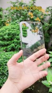 Ốp Trong Suốt Samsung A34 5G A54 5G Galaxy A14 4G/ 5G A24/ A04/ A05/ A15/ A25/ A35/ A55/ Note 20 Ultra/ Note 20/ NOTE 10/ NOTE 10 PLUS/ Nhựa PC lưng Cứng Mỏng KHÔNG Ố Bảo Vệ Camera