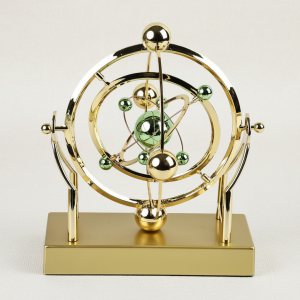 Celestial Orbit Pendulum Perpetual Motion Machine Kinetic Art Desk Decor Astronomy Model Craft Home Office Table Ornament Gift