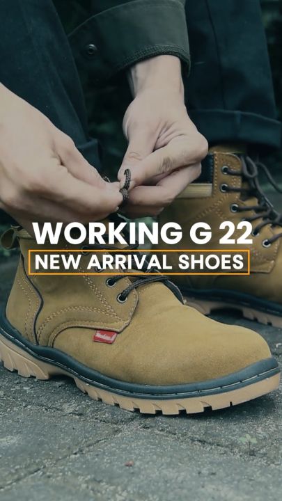 Working Sneakers For You Sepatu Boots Bikers Hiking Pria Code G-22 Size 39-43