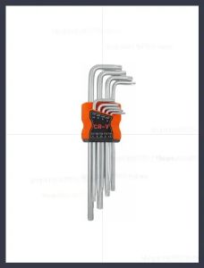 9 Chiếc L-Type Bộ Cờ Lê Lục Giác Hai Đầu Torx Cờ Lê Chìa Khóa Sửa Chữa Ô Tô Dụng Cụ Cầm Tay Thép Chrome Vanadium Bộ Bảo Trì Cơ Khí