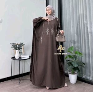 Kaftan Motif Harum Rayon Tebal Jumbo Ld 180 cm