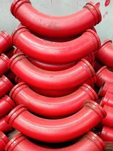 High Pressure Concrete Pump Truck 45 Degree Bend 90 Degree Elbow Durable Material Delivery System Customizable Hardware Tools