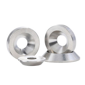 OPPU | 304 Stainless Bowl Shape Solid Tapered Aesthetic Washer