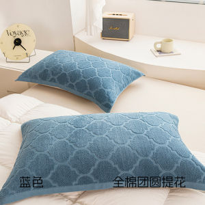 Khăn Trải Giường Cotton Mềm Mại Cổ Điển 52x78cm Dùng Tại Nhà Cho Một Người Khăn Tay Thêu Cotton Nguyên Chất Một Cặp