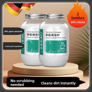 MONLEYTA | Food Grade Tea Stain Cleaner Oxygen Activated Scale Remover For Tea Cups Teapots Water Bottles Powerful Deoxidizer Powder