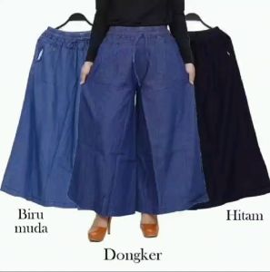 Kulot Jeans Premium Jumbo || Kulot Bigsize Super Jumbo || Kulot Jeans Jumbo Highwaist Loose Snow