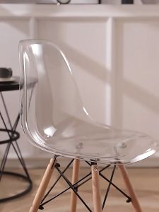 Dream Home Transparent Nordic Dining Chair Ergonomic Study Chair Office Chair Kerusi Makan Kerusi Pejabat Moden Ikea Murah