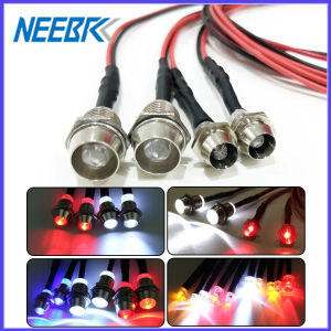 NEEBRC 4/6/10 RC LED Light 3mm/5mm Lamp Headlamp Headlights Taillight for Drift Car Truck Crawler Traxxas Tamiya Axial Scx10 D90