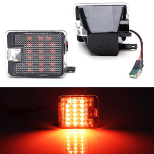 2Pcs Puddle Lamps Canbus Led Under Side Mirror Light For Ford SMax CMax Kuga Escape Monde 4 Focus 3 Grand 2 Accessories
