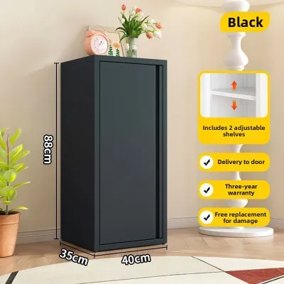 Modern Iron Art Storage Cabinet Macaron Single Door Bedroom Balcony Organizer Home Living Room Furniture Universal Carbon Steel