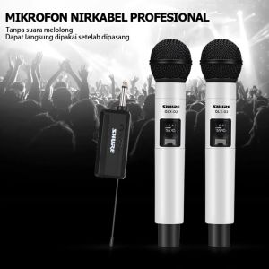Mic Wireless Shure QLX-D2: Mikrofon Tanpa Kabel Suara Jernih