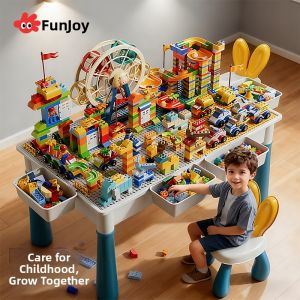 FUZAO | Multifunctional Educational Blocks Table Large Particles