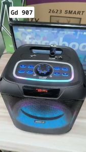 GEDI-G 907 WITH 8 INCH PORTABLE BLUETOOTH PROFESSIONAL SPEAKER SYSTEM