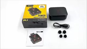 TWS หูฟัง M88 Plus หูฟังบลูทูธ หูฟังไร้สาย หูฟังเบสสเตอริโอไฮไฟ 9D เสียงรอบทิศทาง 360° ซับวูฟเฟอร์ ชุดหูฟังกีฬากันน้ำ การควบคุมแบบสัมผัส หูฟังอินเอียร์พร้อมไมค์ ชูดหูฟังสำหรับเล่นเกมตัดเสียงรบกวน กล่องชาร์จ