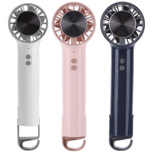 Handheld Mini Fan with Hook Portable Air Conditioner 2000mAh Electric Personal Fan for Outdoor Travel Camping
