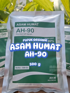 Asam Humat AH-90 500 gram Polimer Organik pembenah tanah nutrisi pupuk sayur buah pot hidroponik humic acid soil conditioner sodium humate Sodium Humate Untuk Pertanian - Lazada