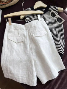 Quần Short Dài Đùi Cao Waisted Slim