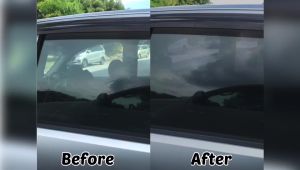 (80% Dark) Car Magic Tint Tinted House Tint Film Reusable Removable UV Block Sun shade Tinted Hitam Rumah Pejabat Kereta