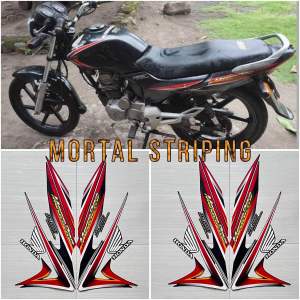 STIKER STRIPING LIS BODY HONDA MEGAPRO PRIMUS 2006 2007 STANDAR