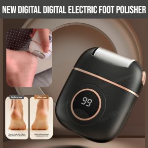 New Digital Digital Electric Foot Polisher Rechargeable Portable Foot Grinder Dead Skin Remover