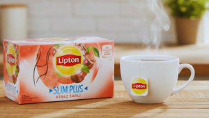 Lipton Slim Plus Mixed Herbal Tea with Cherry Stalk 20 tea bags [BEST BEFORE DATE 17/Jul/2027]