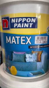 Sơn Nippon Matex đen 9103 Black. Dễ sử dụng độ bao phủ & che phủ cao chống rêu mốc
