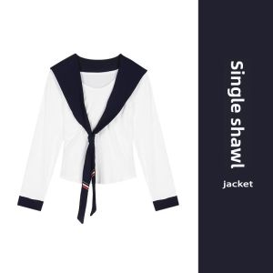 YUEZHONGWEI | School Style JK Uniform Skirt and Top Set